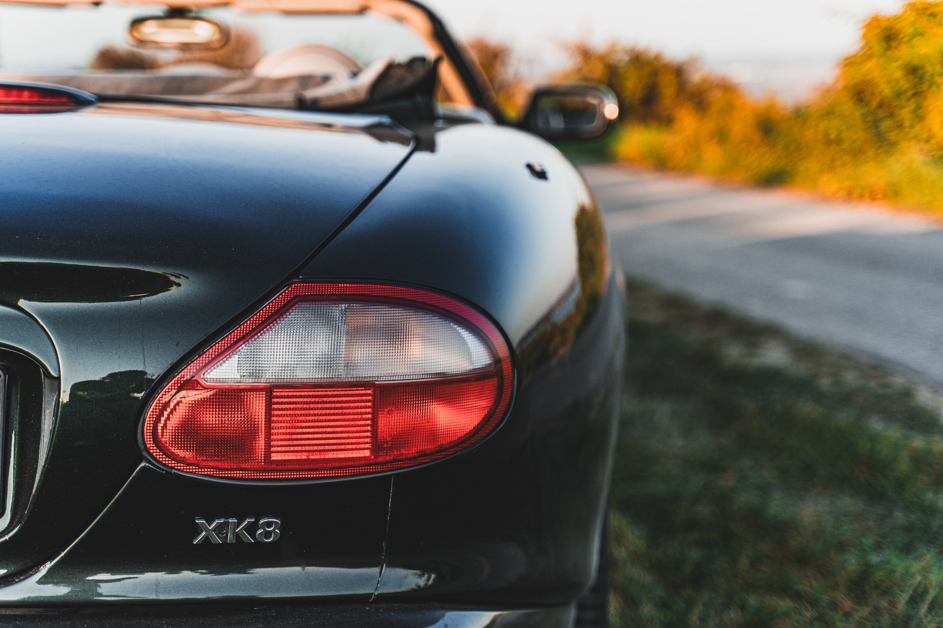 Jaguar XK8 – záběr zvenku